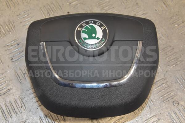 Подушка безпеки кермо Airbag Skoda Octavia (A5) 2004-2013 1Z0880201AK 223618 euromotors.com.ua