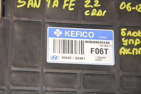 Блок управління АКПП Hyundai Santa FE 2.2crdi 2006-2012 954403A381 223964 - 2