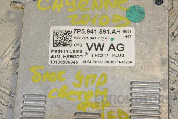 Блок управления светом фар LED Porsche Cayenne 2010 7P5941591AH 224722 - 2