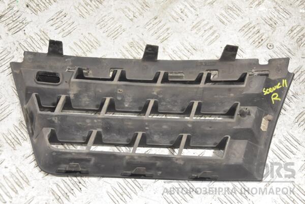 Решітка радіатора права -06 Renault Scenic (II) 2003-2009 8200140330 224887 - 2