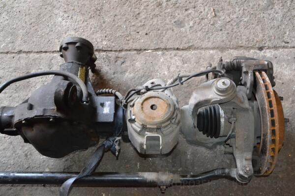 Міст провідний передній у зборі диски з ABS i=3.55 Jeep Grand Cherokee 2.7crd 1999-2004 52104652AD 198228 - 3