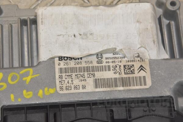 Блок управления двигателем комплект Peugeot 307 1.6 16V 2001-2008 0261208558 225302 - 2