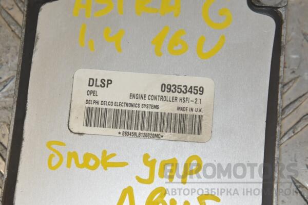 Блок управления двигателем Opel Astra 1.4 16V (G) 1998-2005 09353459 225367 - 2