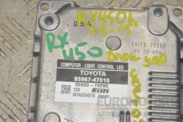 Блок управління світлом фар LED Lexus RX (450h) 2009-2015 8596747010 225527 - 2