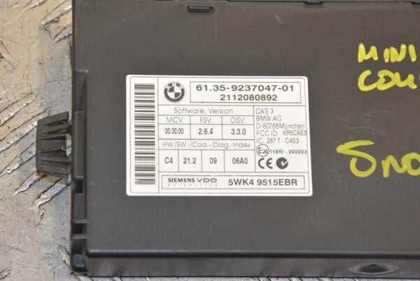 Блок управления CAS Mini Countryman (R60) 2010-2016 61359237047 225694 - 2