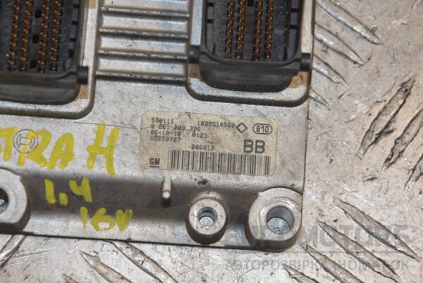 Блок керування двигуном Opel Astra 1.4 16V (H) 2004-2010 55558787 225750 - 2