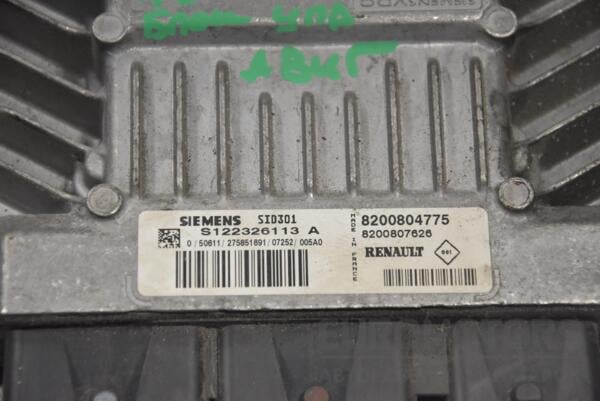 Блок керування двигуном Renault Scenic 1.5dCi (II) 2003-2009 8200804775 226693 - 2