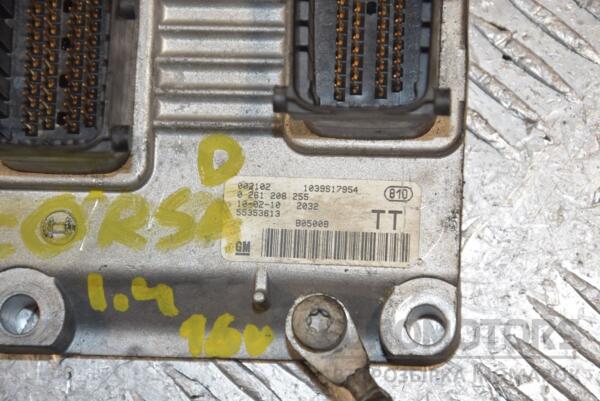 Блок управления двигателем Opel Corsa 1.4 16V (D) 2006-2014 0261208255 227123 - 2