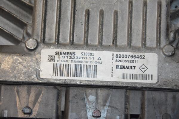 Блок керування двигуном Renault Scenic 1.5dCi (II) 2003-2009 8200766462 227180 - 2
