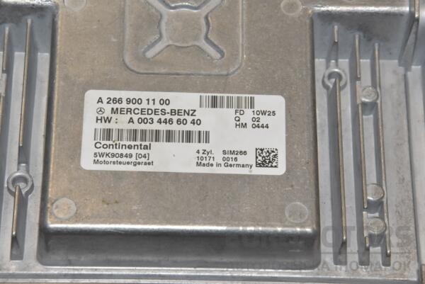 Блок керування двигуном Mercedes B-class (W245) 2005-2011 A2669001100 228019 - 2