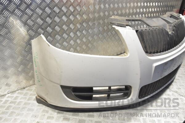 Бампер передний -10 Skoda Fabia 2007-2014 5J0807221 228206 - 2