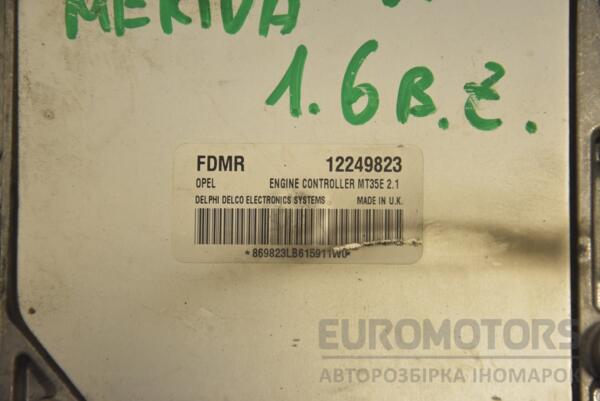 Блок управління двигуном комплект Opel Meriva 1.6 16V 2003-2010 12249823 242083 - 2