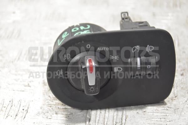 Кнопка коректора фар, освітлення панелі приладів Seat Leon 2006-2013 5P0919094A 242348 - 1