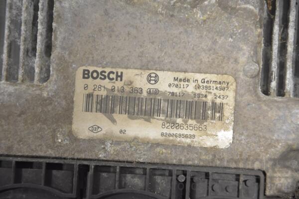 Блок управления двигателем комплект Renault Master 2.5dCi 1998-2010 0281013363 242455 - 2