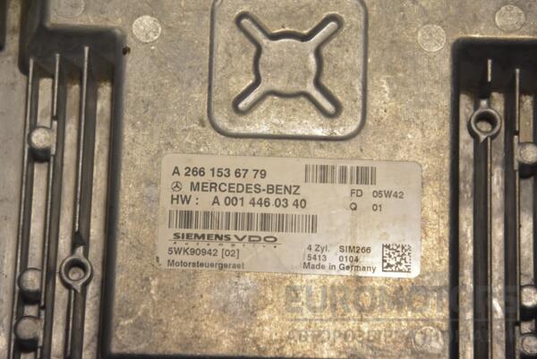 Блок керування двигуном Mercedes A-class 1.7 8V (W169) 2004-2012 A2661536779 242704 - 2