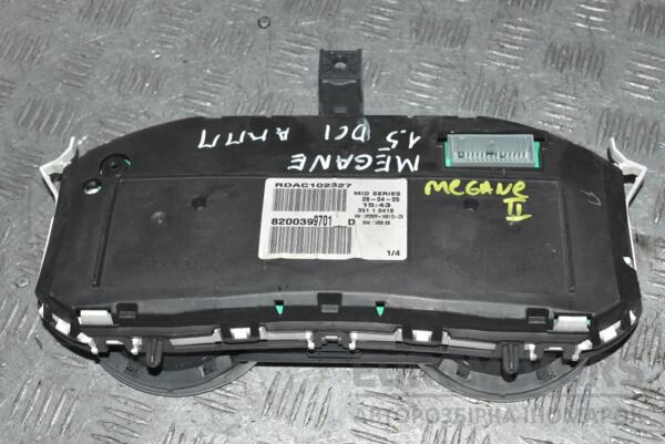 Панель приборов Renault Megane 1.5dCi (II) 2003-2009 8200399701 244079 - 2