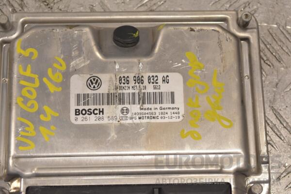 Блок управления двигателем VW Golf 1.4 16V (V) 2003-2008 036906032AG 244258 - 2