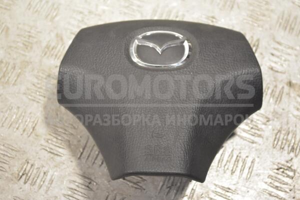 Подушка безопасности руль Airbag Mazda 6 2002-2007 GJ6A57K00C 244399 - 1