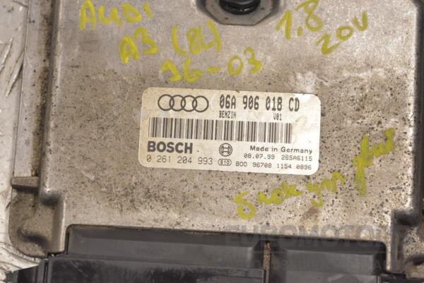 Блок керування двигуном Audi A3 1.8 20V (8L) 1996-2003 06A906018CD 244680 - 2