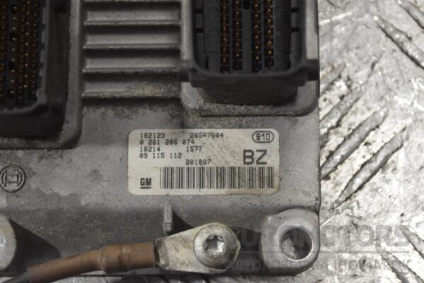 Блок управління двигуном комплект Opel Corsa 1.2 16V (C) 2000-2006 09115112 244802 - 2