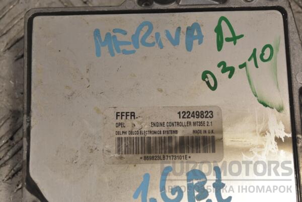 Блок управления двигателем комплект Opel Meriva 1.6 16V 2003-2010 12249823 244804 - 2
