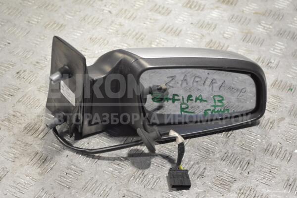 Зеркало правое электр 5 пинов Opel Zafira (B) 2005-2012 13253339 244836 - 1