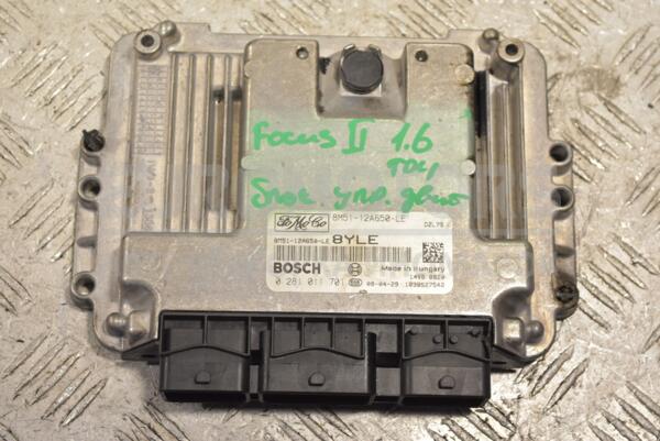 Блок управления двигателем Ford Focus 1.6tdci (II) 2004-2011 8M5112A650LE 245141 - 1