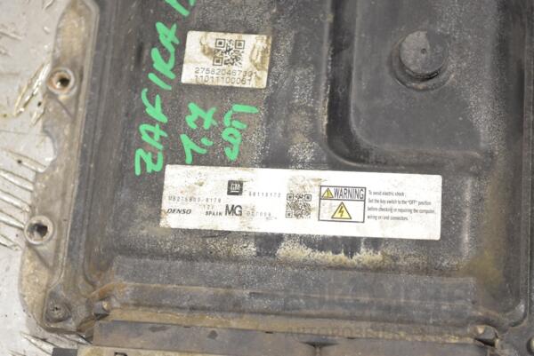 Блок керування двигуном Opel Zafira 1.7cdti (B) 2005-2011 98113172 246175 - 2