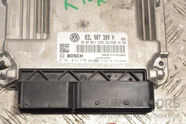Блок управління двигуном комплект VW Transporter 2.0tdi (T5) 2003-2015 03L907309H 246191 - 2