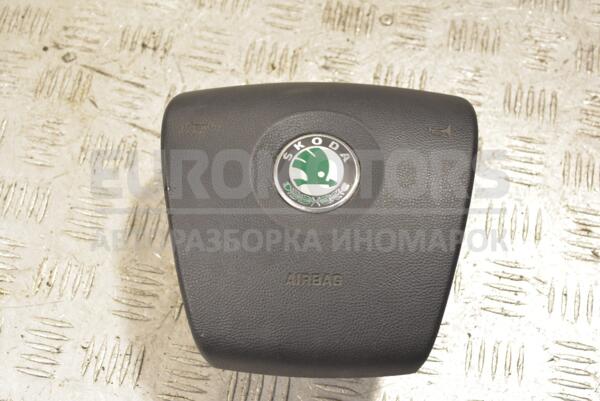 Подушка безопасности руль Airbag -09 Skoda Octavia (A5) 2004-2013 1Z0880201N 246215 - 1