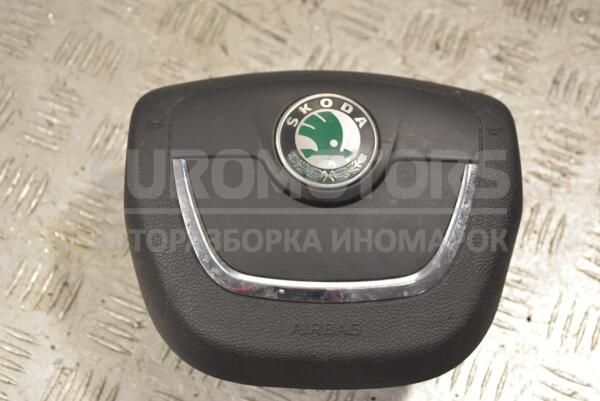 Подушка безопасности руль Airbag 09- Skoda Octavia (A5) 2004-2013 1Z0880201AH 246222  euromotors.com.ua