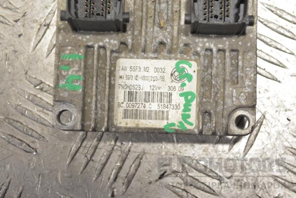 Блок управления двигателем Fiat Grande Punto 1.4 8V 2005 51847330 246849 - 2