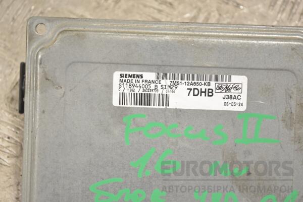 Блок управления двигателем Ford Focus 1.6 16V (II) 2004-2011 7M5112A650KB 246921 - 2