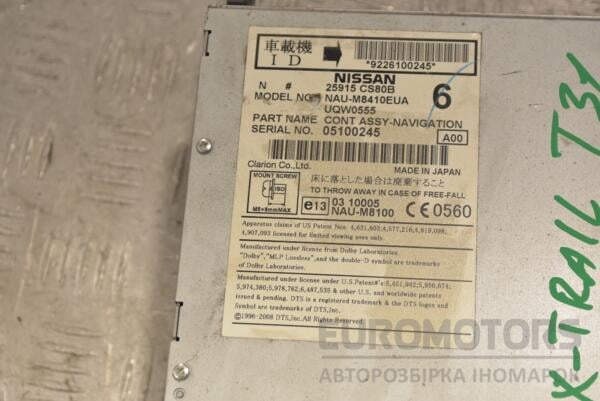 Магнітола штатна Nissan X-Trail (T31) 2007-2014 25915CS80B 247217 - 3