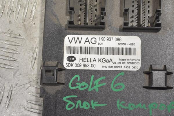 Блок комфорту VW Golf (VI) 2008-2013 1K0937086 247548 - 2