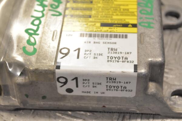 Блок управления Airbag Toyota Corolla Verso 2004-2009 891700F032 247585 - 2