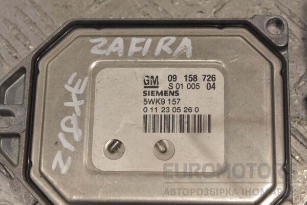 Блок управления двигателем комплект Opel Zafira 1.8 16V (A) 1999-2005 09158726 248847 - 2