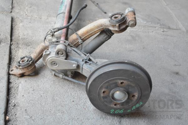 Балка задня в зборі під барабани з ABS Peugeot 206 1998-2012 249548 - 3