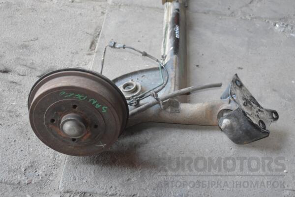 Балка задняя в сборе под барабаны с ABS Renault Sandero 2007-2013 555019768R 249565 - 3