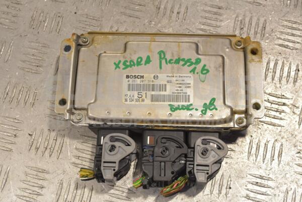Блок керування двигуном Citroen Xsara Picasso 1.6 8V 1999-2010 0261207318 210564 - 1