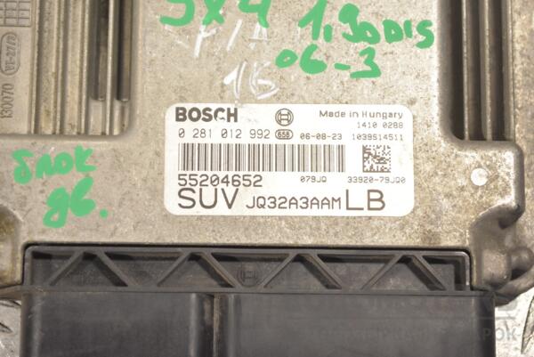 Блок управления двигателем Suzuki SX4 1.9DDis 2006-2013 55204652 210570 - 2