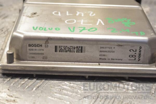 Блок управления двигателем Volvo V70 2.4td D5 2001-2006 0281011078 210637 - 2