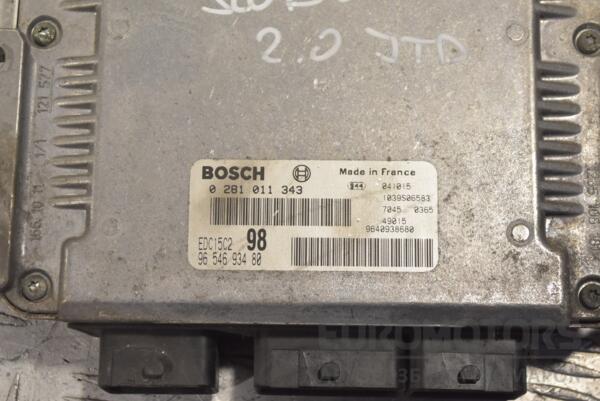 Блок управления двигателем Citroen Jumpy 2.0jtd 8V 1995-2007 0281011343 210862 - 2
