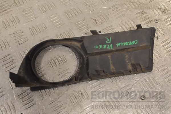 Накладка бампера под птф правая Toyota Corolla Verso 2004-2009 521270F020 211384 - 2