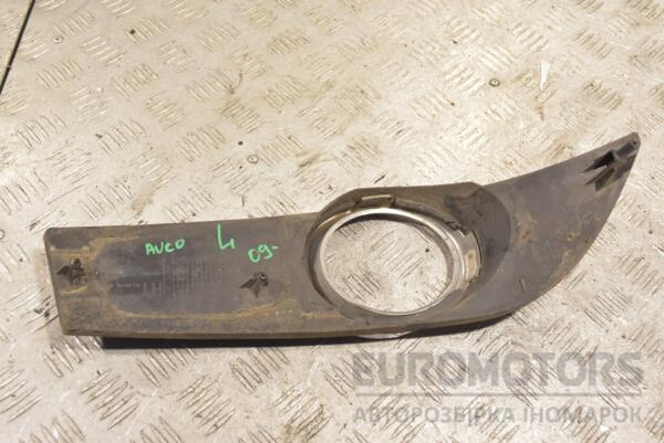 Накладка бампера под птф левая 09- Chevrolet Aveo (T250/255) 2005-2011 96808145 211396 - 2