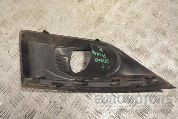 Накладка бампера під ВТФ права Citroen C4 Grand Picasso 2006-2013 9654197877 211443 - 2