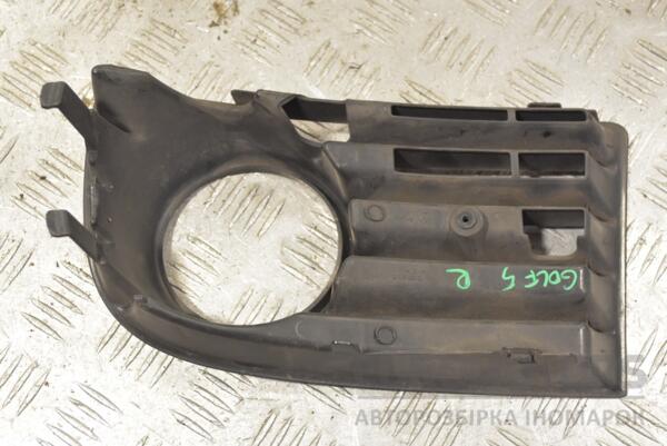 Накладка бампера під птф права VW Golf (V) 2003-2008 1K0853666B 211547 - 2