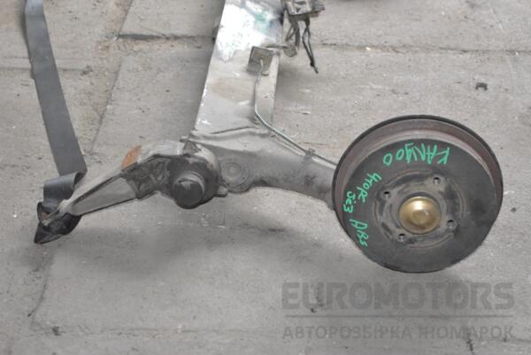 Балка задня в зборі під барабани без ABS 4-х торсіонна Renault Kangoo 1998-2008 217159 - 3