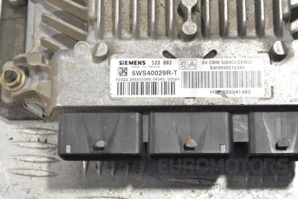 Блок управления двигателем Peugeot 307 2.0hdi 2001-2008 9658212380 215993 - 2