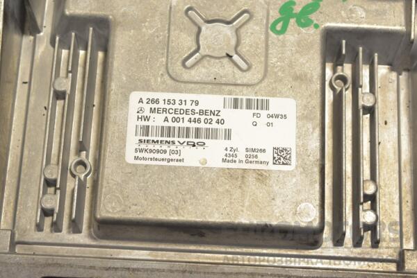 Блок управления двигателем Mercedes A-class 1.7 8V (W169) 2004-2012 A2661533179 216642 - 2